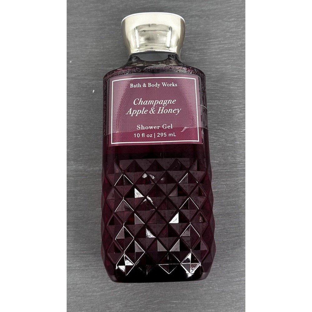 Bath and Body Works Champagne Apple Honey Shower Gel, 10 fl oz New Sealed